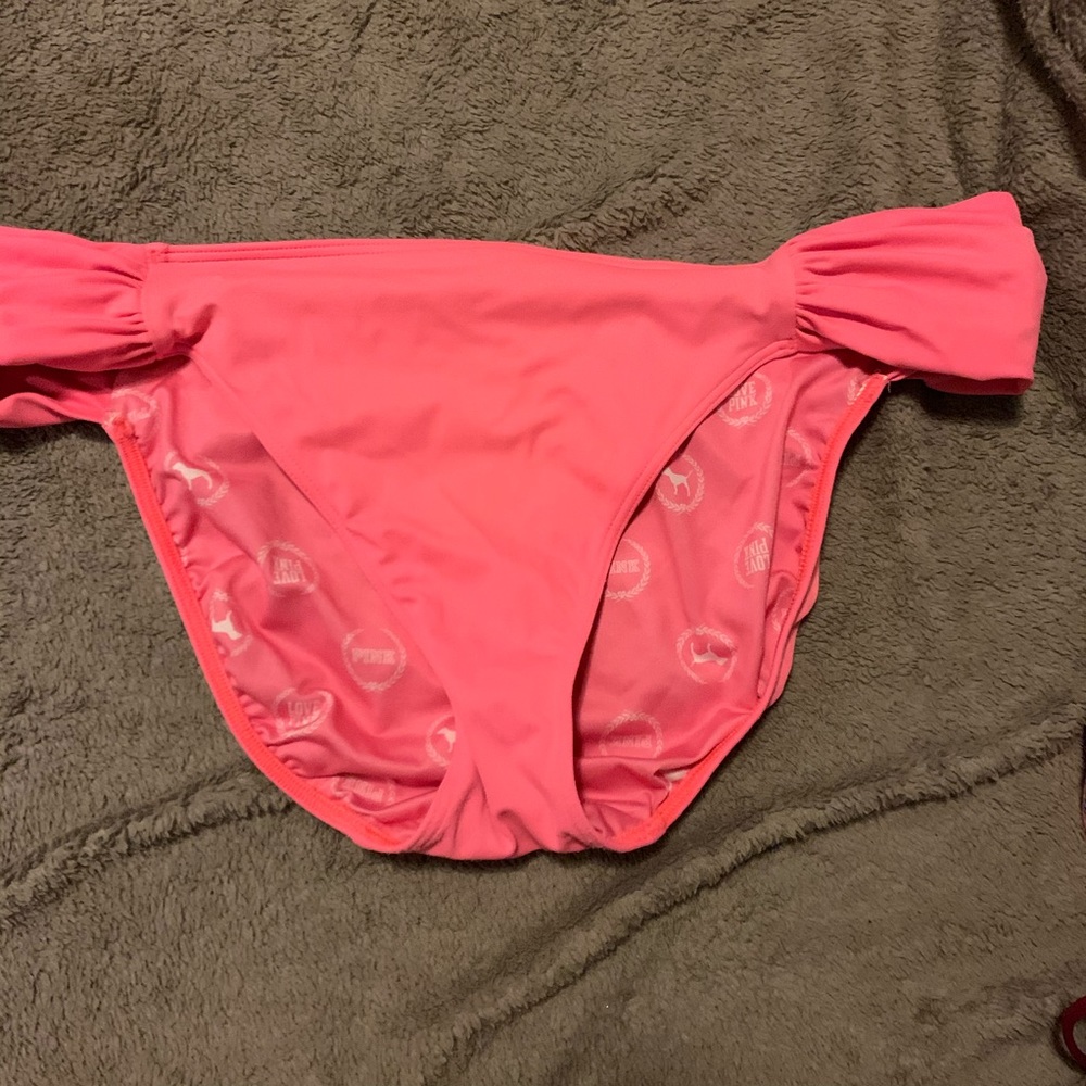 Pink bikini bottoms